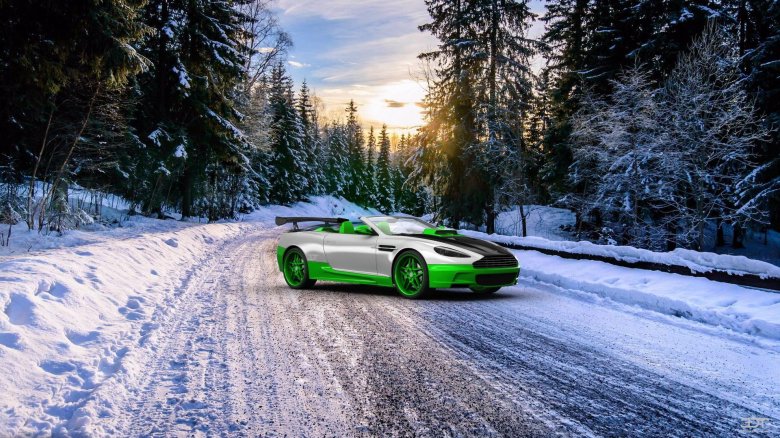 Машина зима