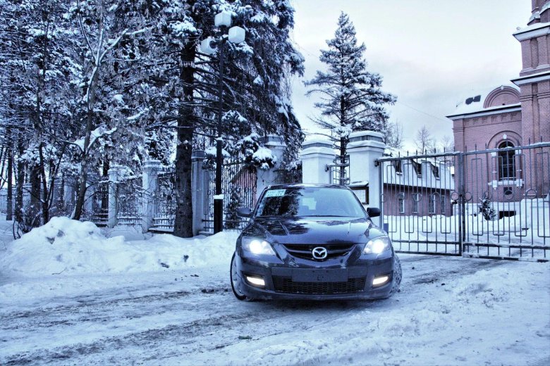 Машина зима