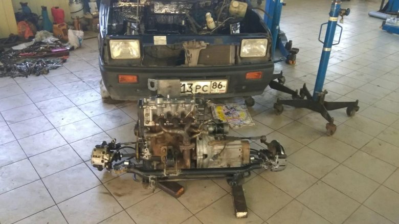 Ока двигатель