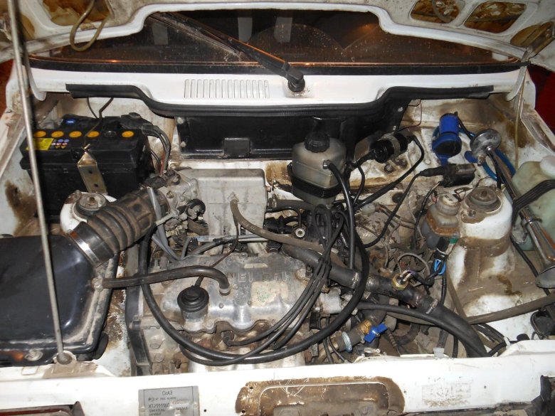 Под капотом Ока ВАЗ 1111