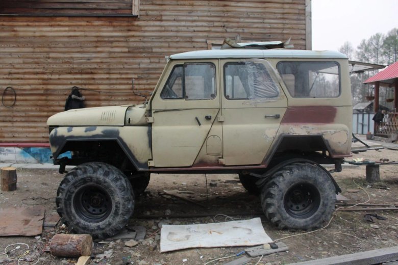 Лифт кузова УАЗ 469