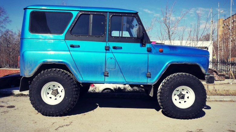 УАЗ Хантер 32 колеса лифт