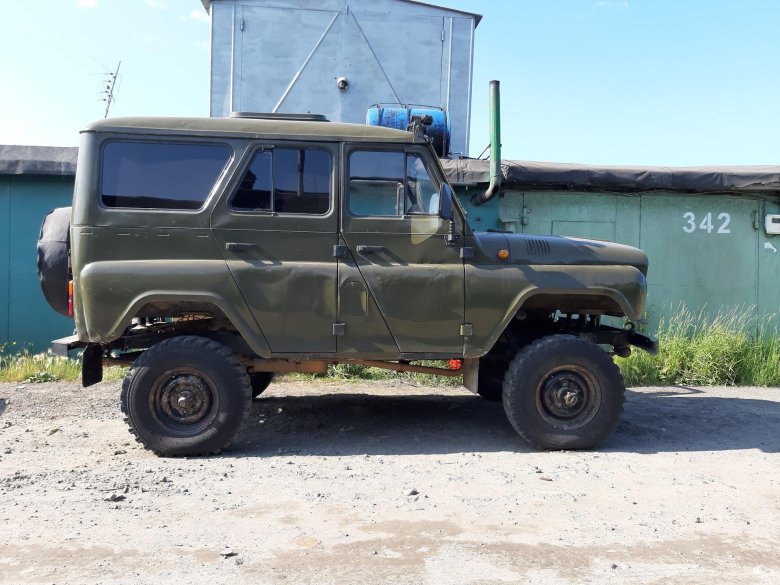 Лифт кузова УАЗ 469 на 5 см