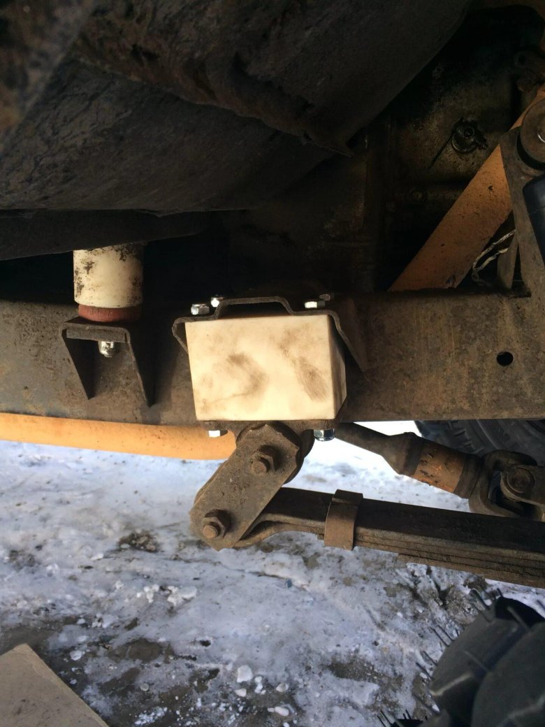 УАЗ Буханка лифт кузова 50мм