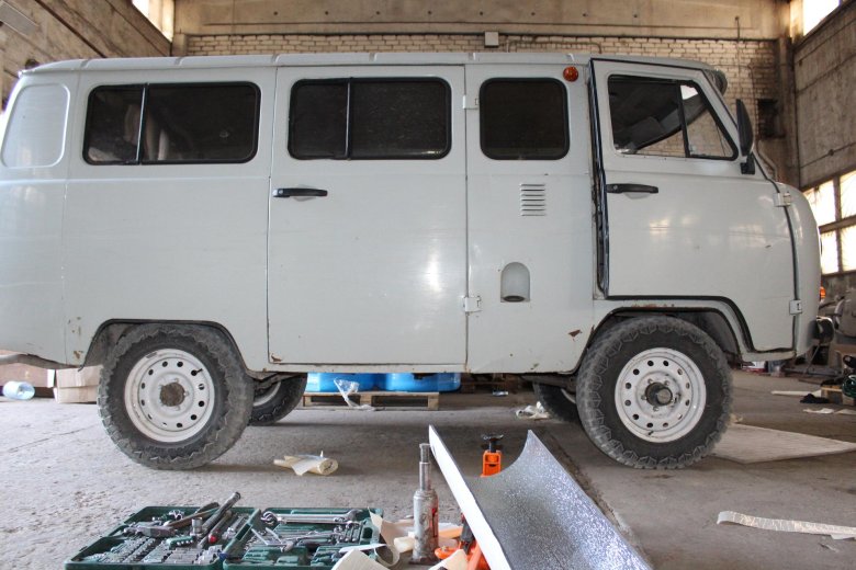 УАЗ Буханка лифт кузова 50мм