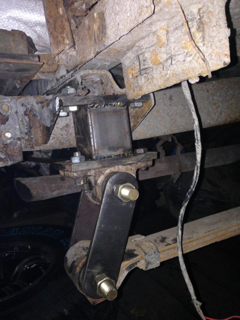 Лифт рессора мост УАЗ 469