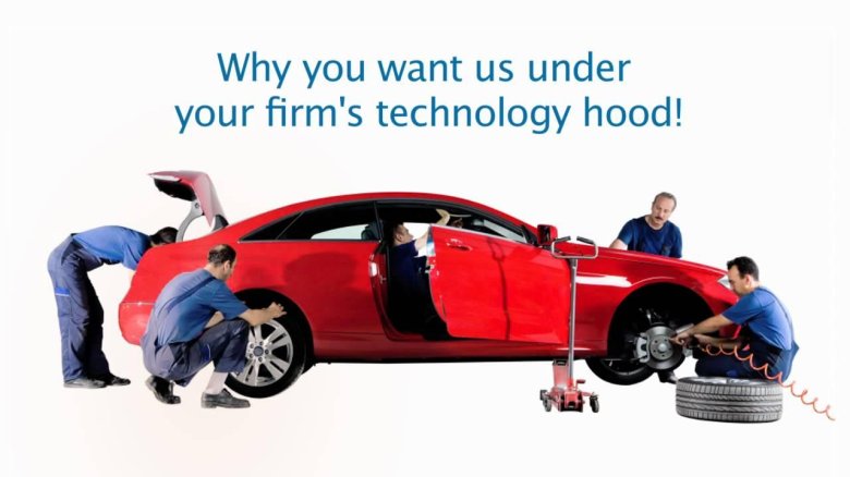 Автомобиль в сервисе