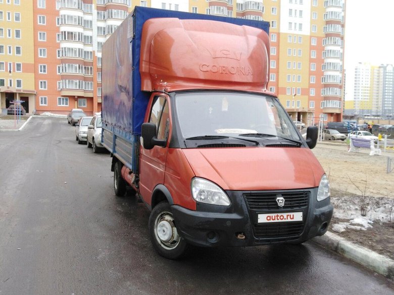 ГАЗ 3302 красный