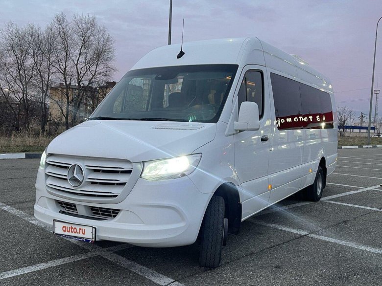 Мерседес спринтер белый