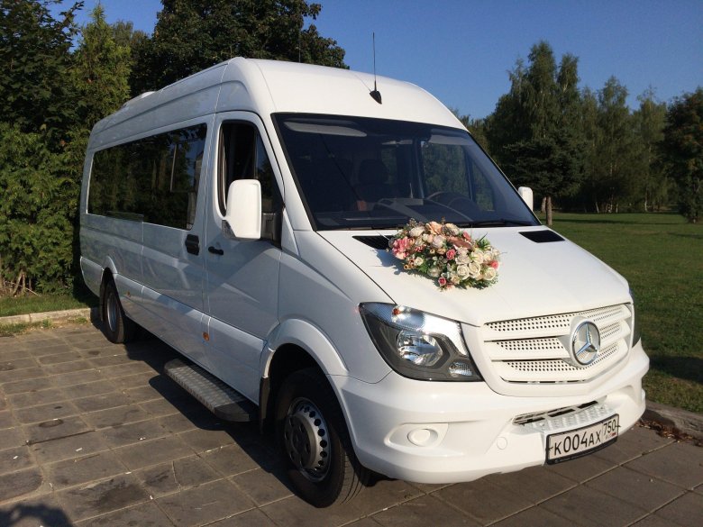 Mercedes Sprinter белый