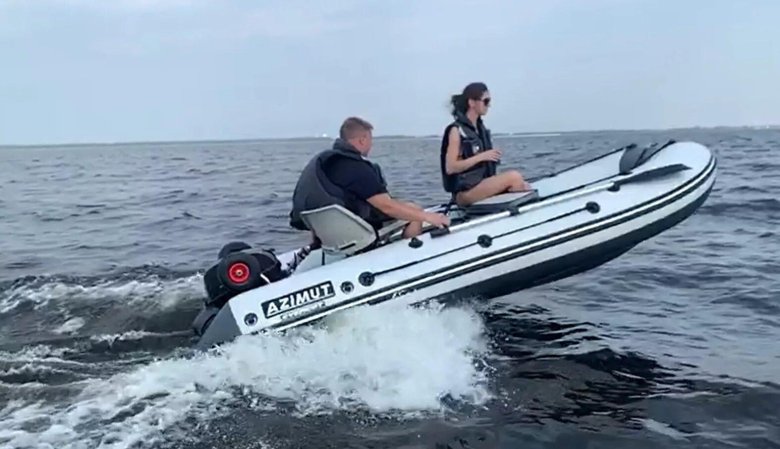 Лодка ПВХ Азимут Эверест 385 НДНД