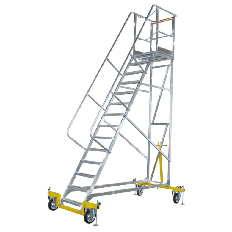 Стремянка алюминиевая