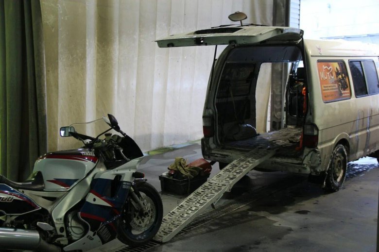 Перевозка мотоцикла