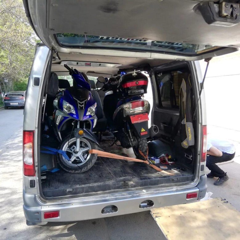 Перевозка мотоцикла