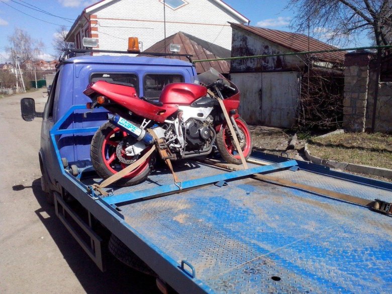 Перевозка мотоцикла