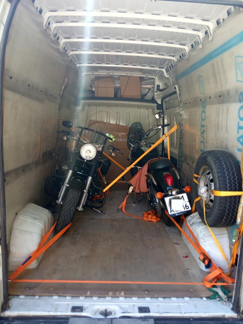 Перевозка мотоцикла