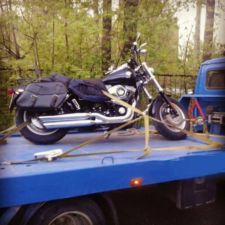 Газель мотоэвакуатор