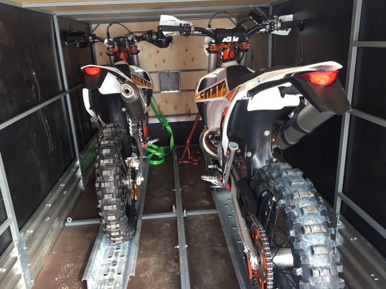 Мото прицеп танко