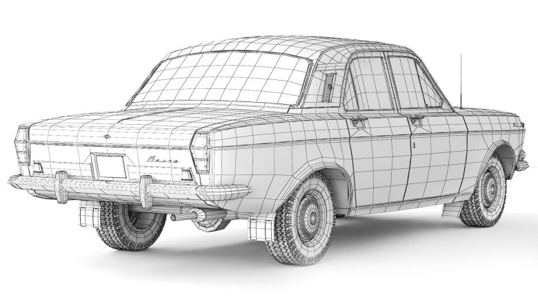 ГАЗ 24 раскраска