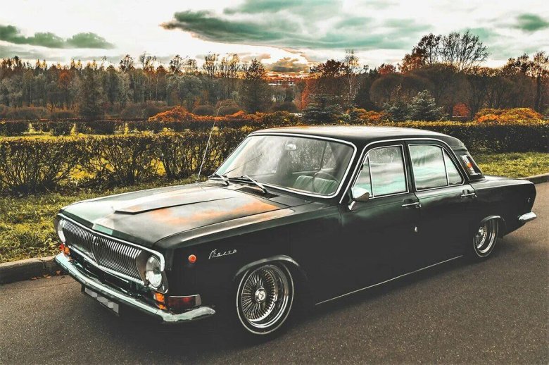 Волга ГАЗ 24 лоурайдер