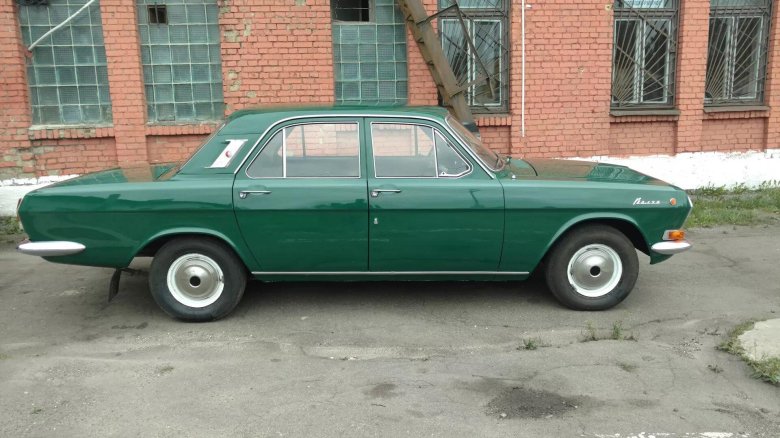 ГАЗ 24 зеленая