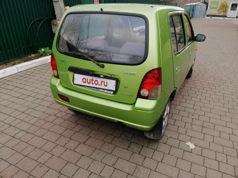 BYD Flyer зеленая