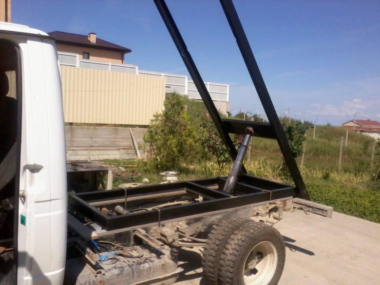 Переделка газели 3302 в самосвал