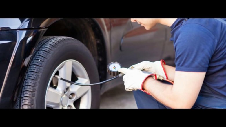 Подкачка шин