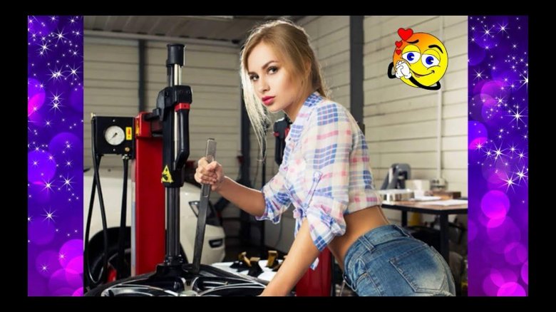 Шиномонтаж девушка