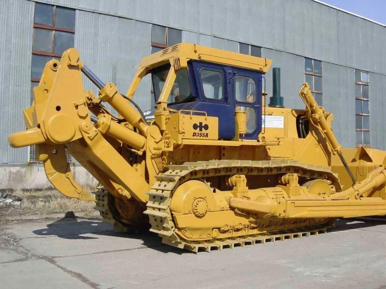 Komatsu 355 бульдозер