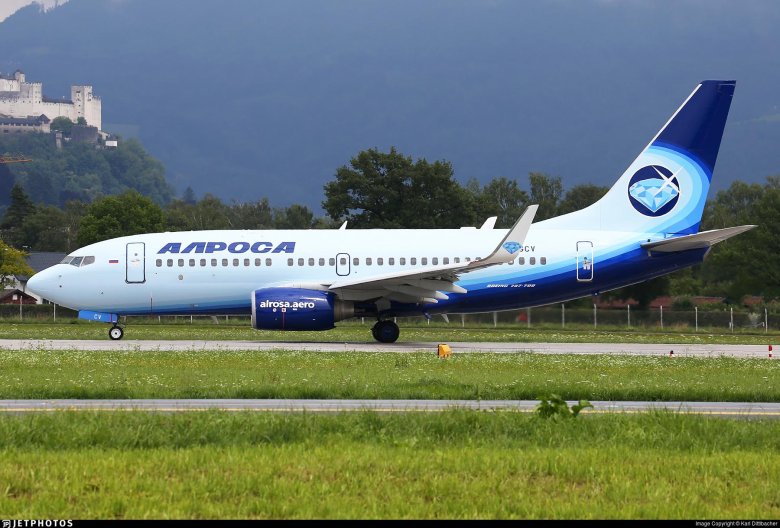 Боинг 737 авиакомпании АЛРОСА