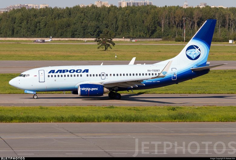 Алроса боинг 737