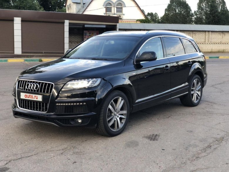 Audi q7 2014 черная