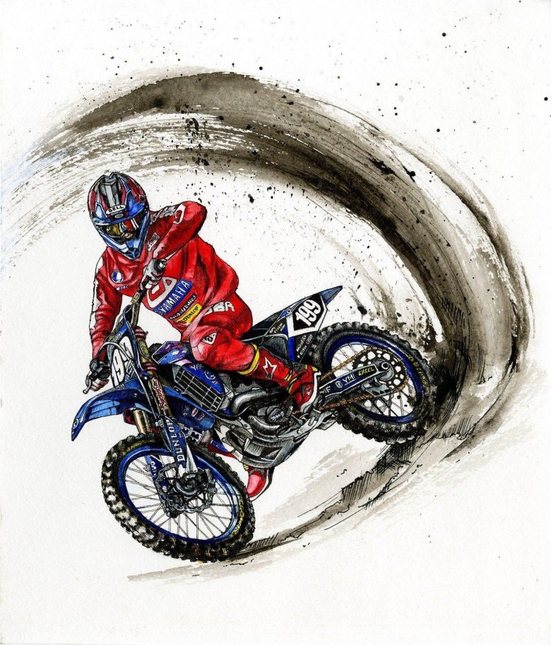 Мотоцикл для мотокросса