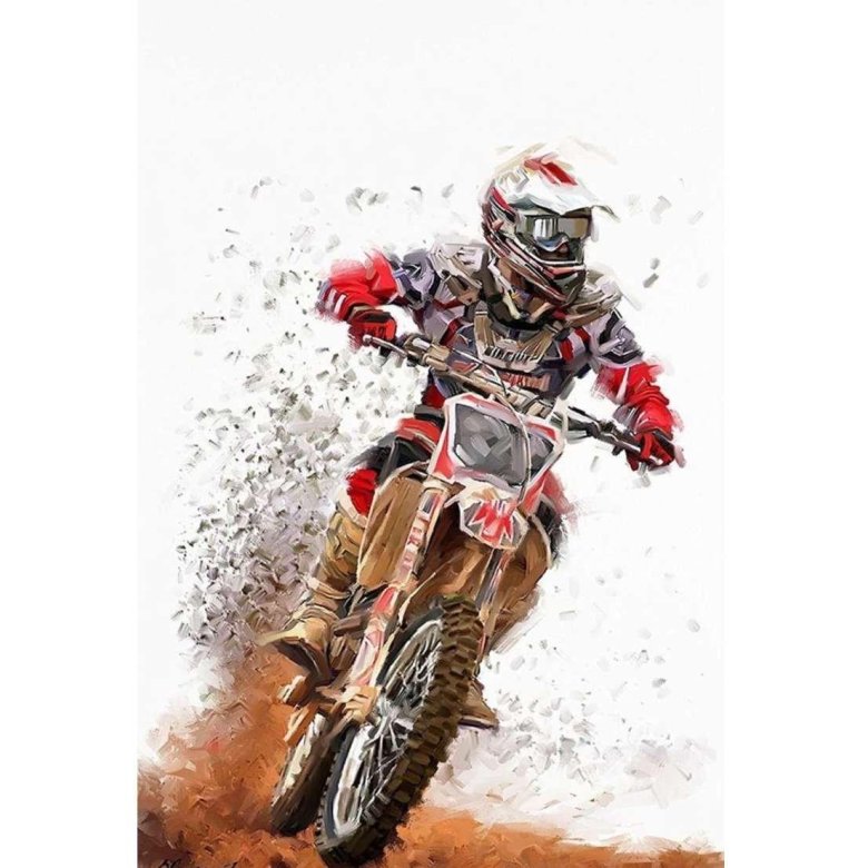 Мотокросс Постер