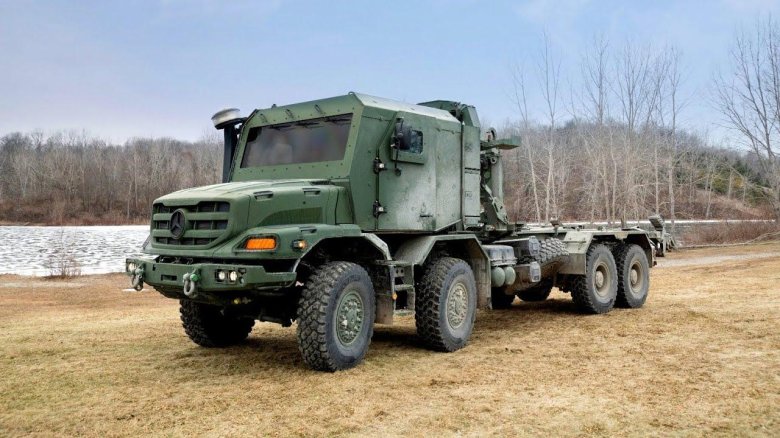 Mercedes-benz actros 8x8 military