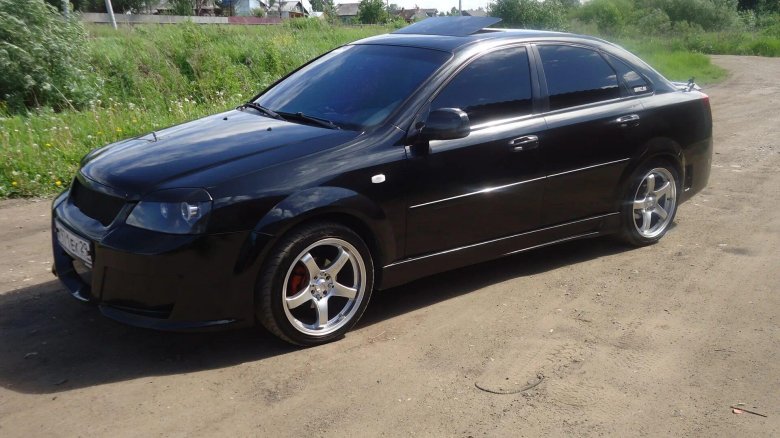 Chevrolet Lacetti Tuning черный
