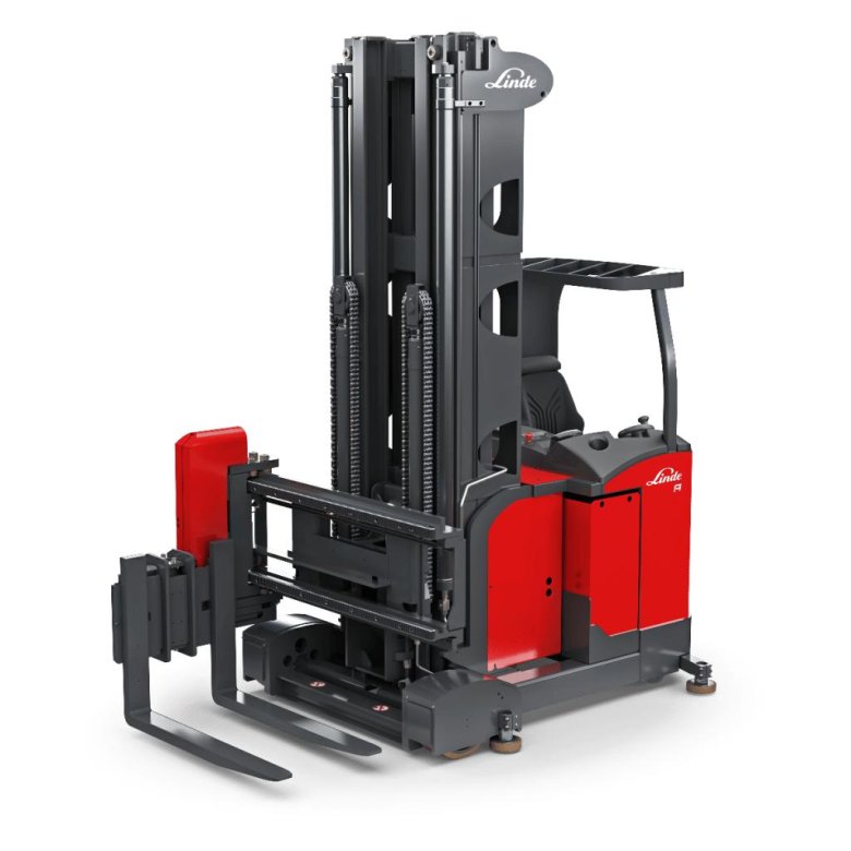 Узкопроходный штабелер Linde