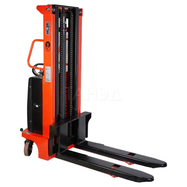 Штабелер гидравлический с электроподъемом tor ctd