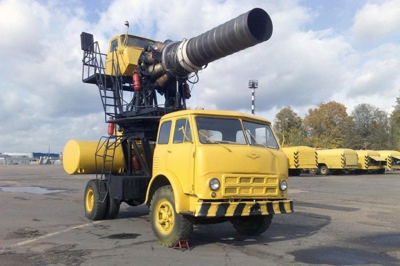 МАЗ-500 Аэродромная тепловая машина