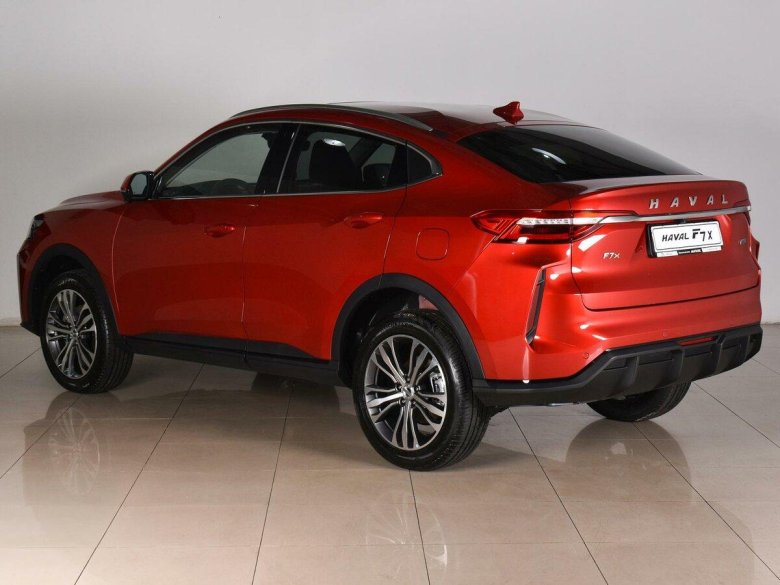 Haval f7x 2022 красный