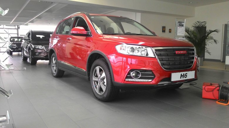 Haval h6 красный