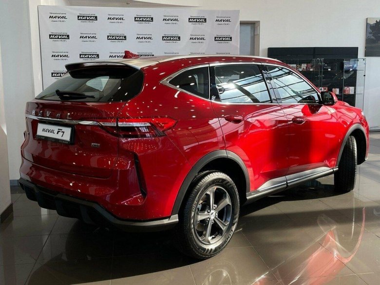 Хавал ф7 2022 красный