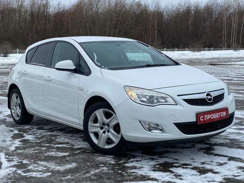 Opel Astra j 2012
