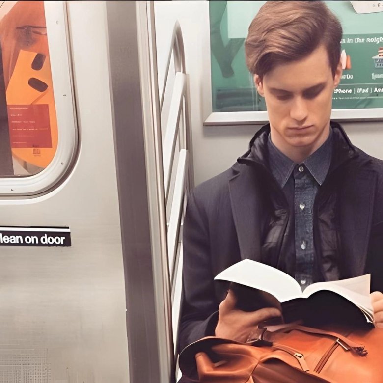 Люди в метро Эстетика