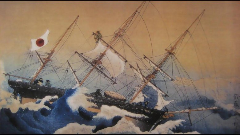 Асахи Мару-парусник 19 века