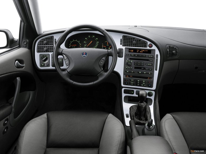 Saab 9-5 2002 салон