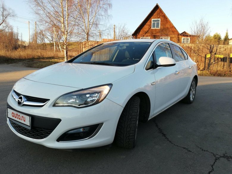 Opel Astra j Рестайлинг 2013