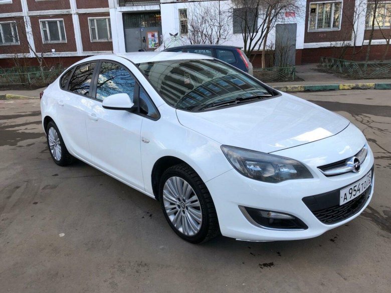Opel Astra j Рестайлинг 2013