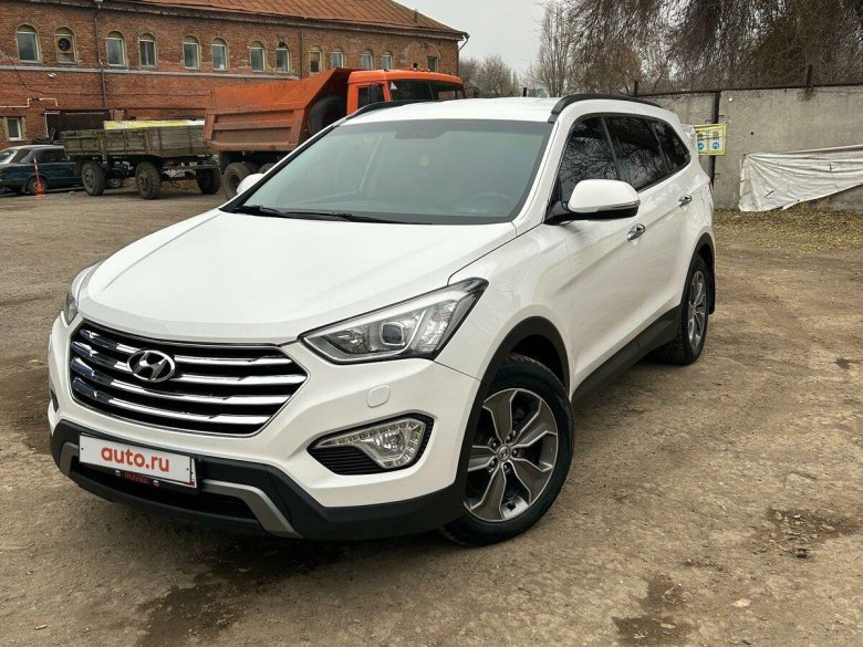 Машина hyundai santa fe